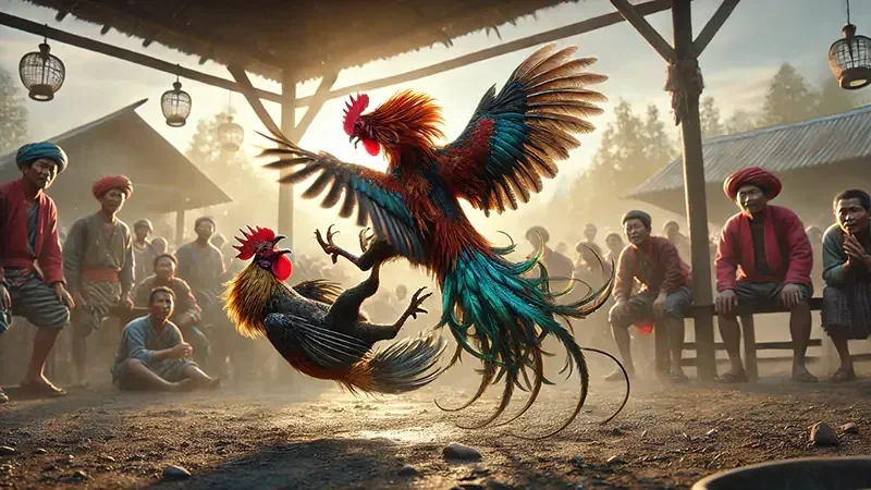 Ilustrasi suasana permainan live di lobi 666II